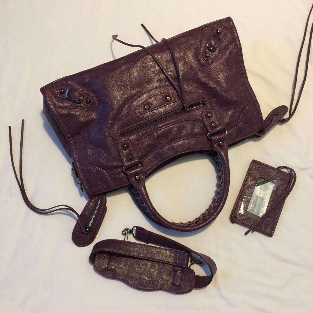 Rock n roll pink motorcycle bag